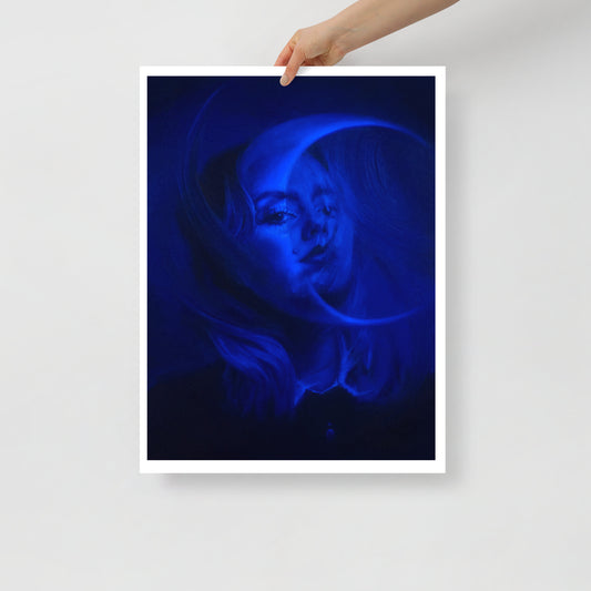 Into The Blue Moon - Print -