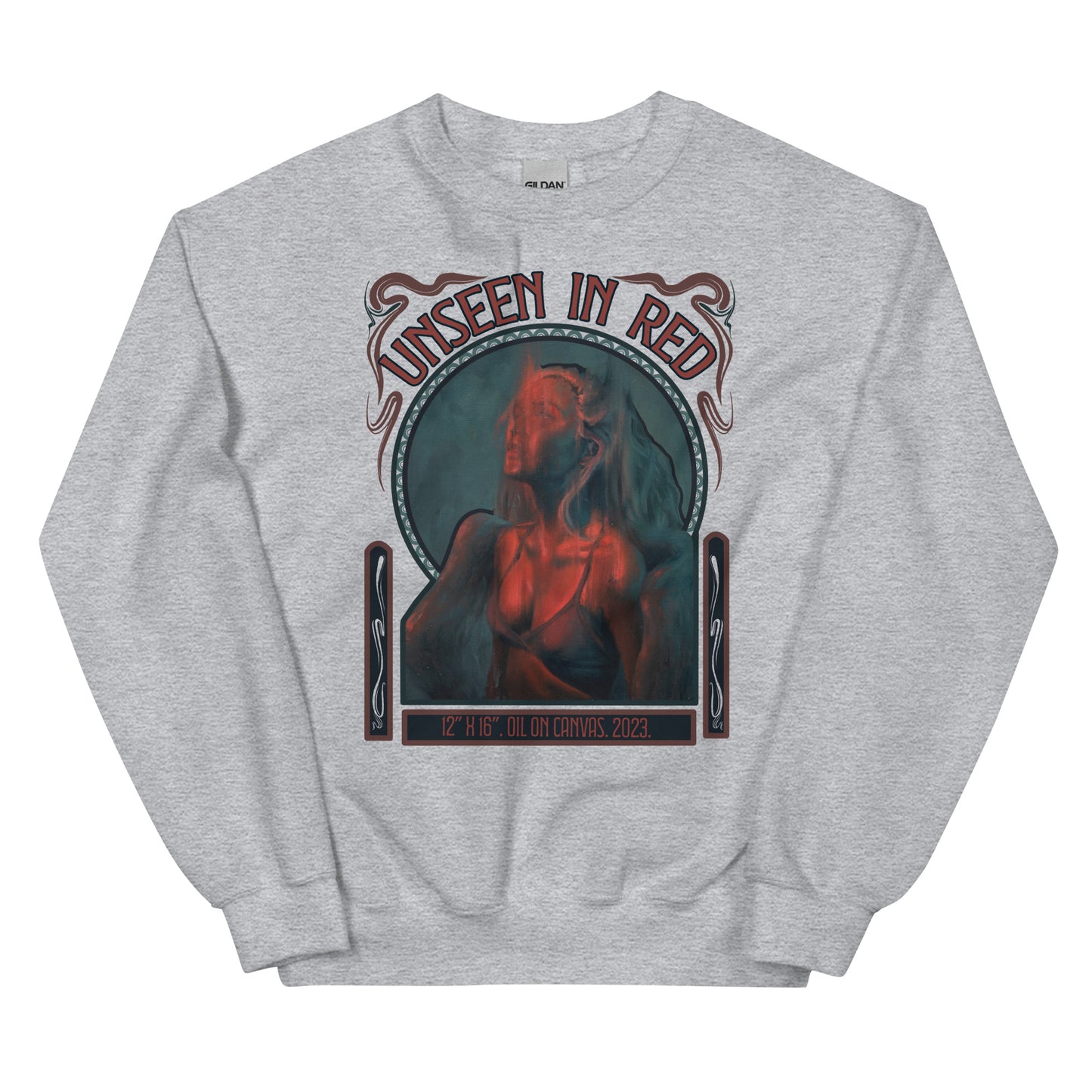 Unseen In Red - Unisex Sweatshirt -