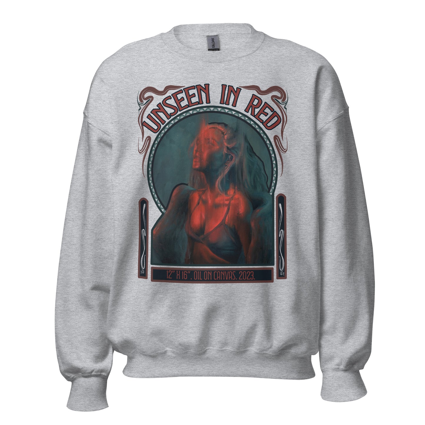 Unseen In Red - Unisex Sweatshirt -