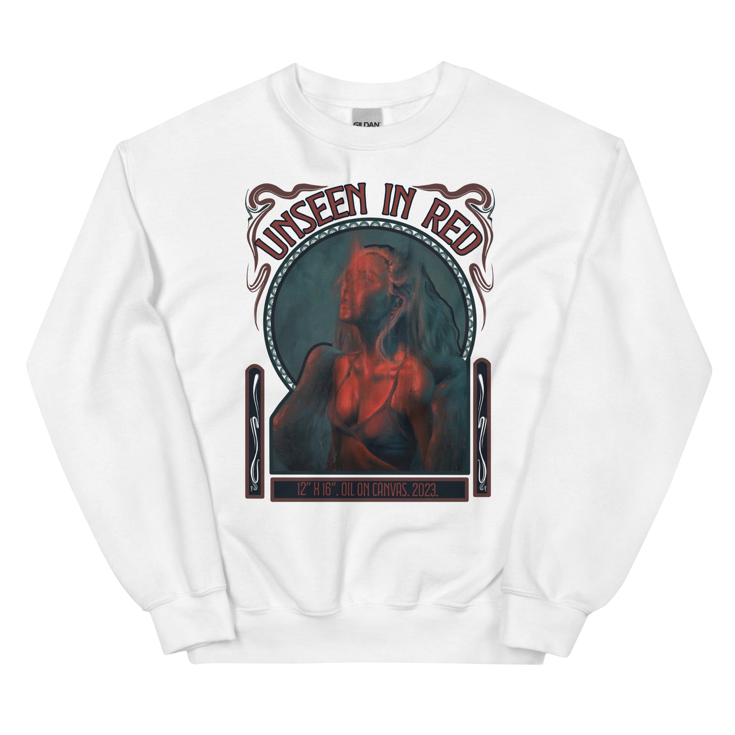 Unseen In Red - Unisex Sweatshirt -